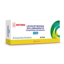 Levocetirizina (B) 5mg 30 Comprimidos