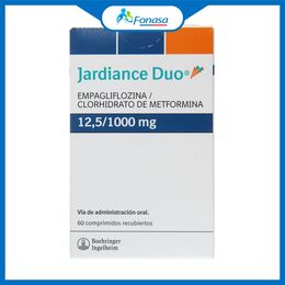 JARDIANCE DUO 12,5 / 1000 COMPRIMIDOS RECUBIERTOS