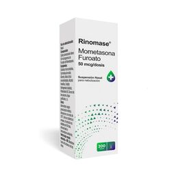 Rinomase Mometasona 50mcg/dosis Suspensión Nasal 200 Dosis
