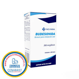 BUDESONIDA  AEROSOL PARA INHALACIÓN 200 mcg/dosis