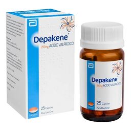 DEPAKENE CÁPSULAS BLANDAS 250 mg  (ACIDO VALPROICO)