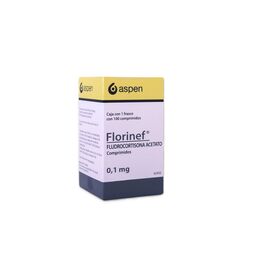 FLORINEF COMPRIMIDOS 0,1 mg  (FLUDROCORTISONA ACETATO)