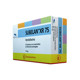 SUBELAN XR CÁPSULAS CON COMPRIMIDOS DE LIBERACIÓN PROLONGADA 75 mg