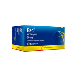 ESC COMPRIMIDOS RECUBIERTOS 20 mg