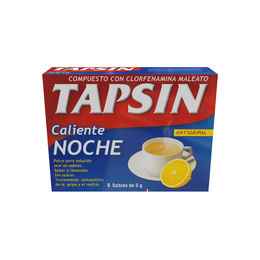 Tapsín Limonada Noche (B) Paracetamol 6 Sobres