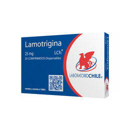 LAMOTRIGINA COMPRIMIDOS DISPERSABLES 25 mg
