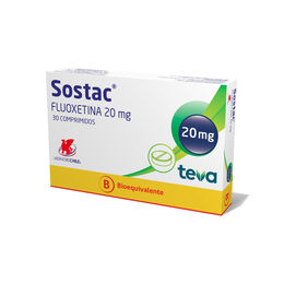 SOSTAC COMPRIMIDOS 20 mg (FLUOXETINA CLORHIDRATO)