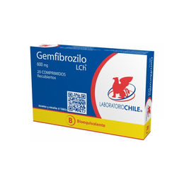GEMFIBROZILO COMPRIMIDOS RECUBIERTOS 600 mg