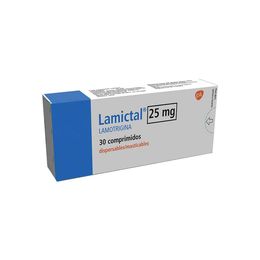 LAMICTAL COMPRIMIDOS DISPERSABLES/MASTICABLES 25 mg