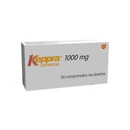 Keppra (R) Levetiracetam 1000mg 30 Comprimidos Recubiertos