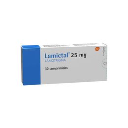 LAMICTAL COMPRIMIDOS 25 mg