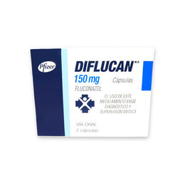 DIFLUCAN CÁPSULAS 150 mg (FLUCONAZOL)