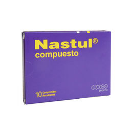 Nastul Compuesto Paracetamol 10 Comprimidos Recubiertos