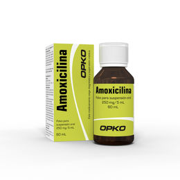 Amoxicilina 250mg/5ml Jarabe 60ml