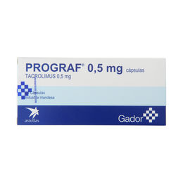 PROGRAF CÁPSULAS 0,5 mg
